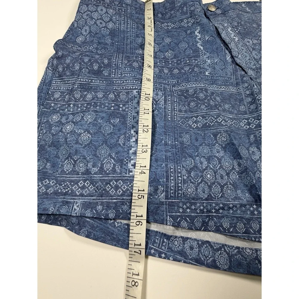PETER MILLAR  Crown Crafted Men's XL Swim Trunk Shorts MS24XP03 Blue Print $110